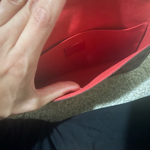 Brand New✨💯authentic✨Louis Vuitton Felicie Pochette ✨Damier Ebene❕👜 - Picture 8 of 15